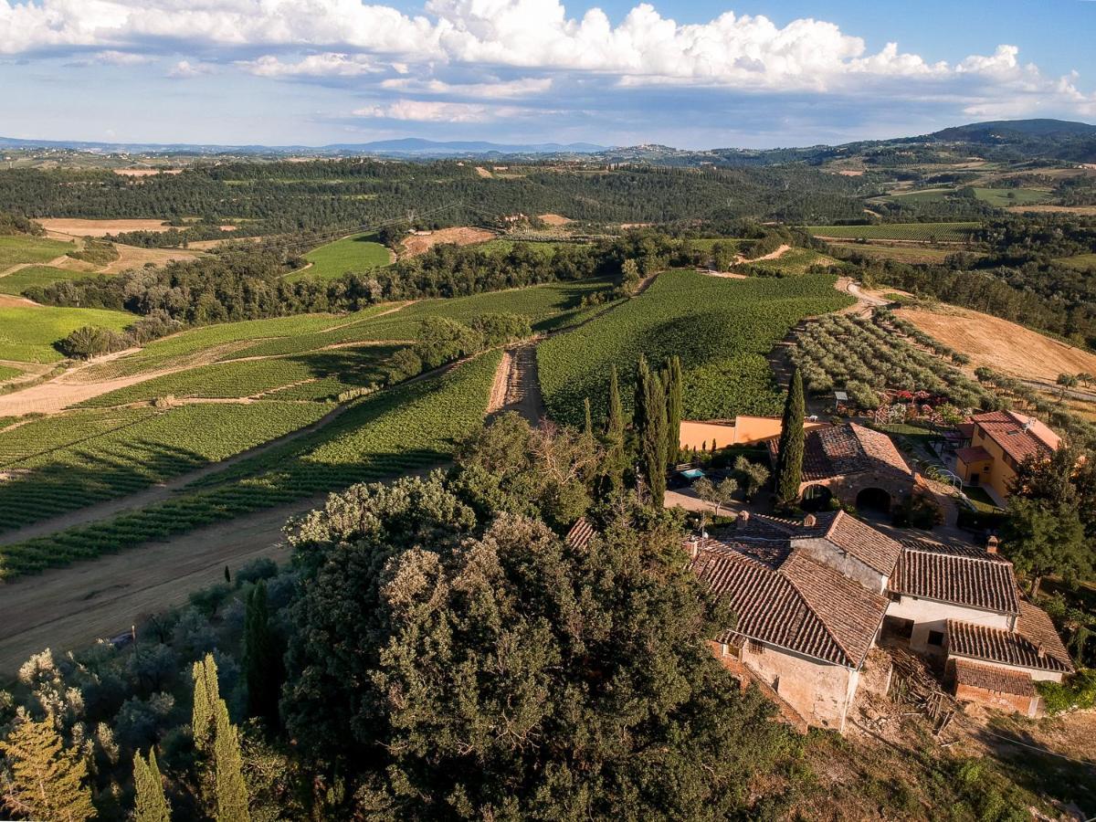 Il Leccio - Casa Toscana San Gimignano ガンバッシ・テルメ エクステリア 写真