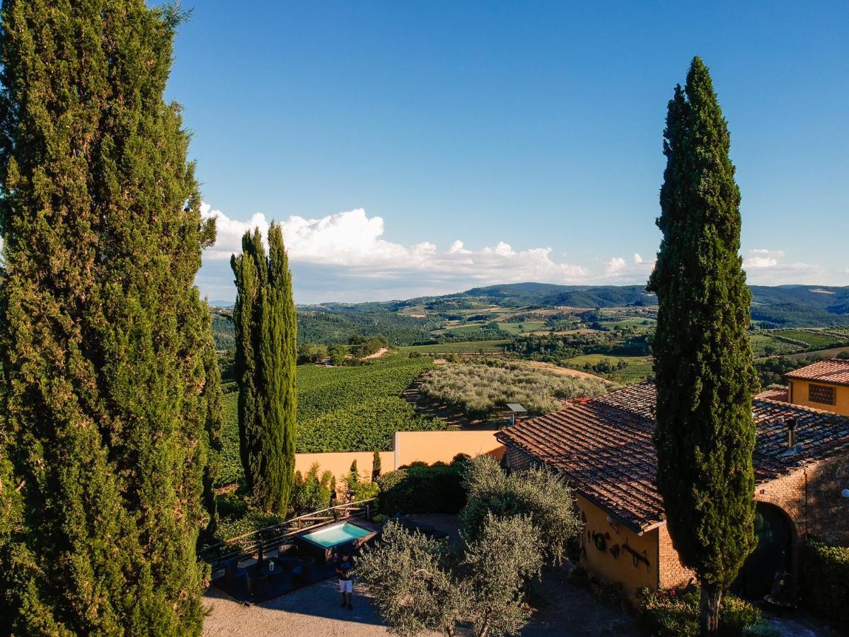 Il Leccio - Casa Toscana San Gimignano ガンバッシ・テルメ エクステリア 写真