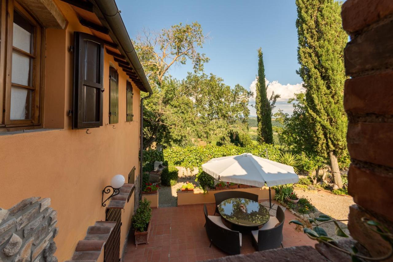 Il Leccio - Casa Toscana San Gimignano ガンバッシ・テルメ エクステリア 写真